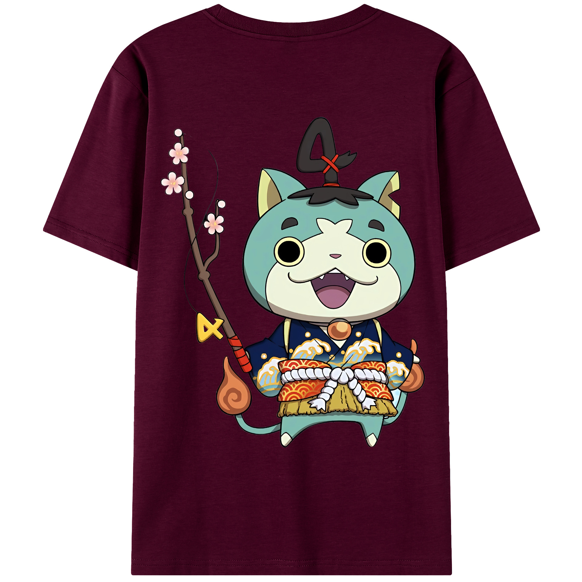 （画像用） 妖怪ウォッチ Yo-kai Watch レディース半袖Tシャツ(バックプリント)